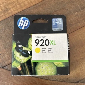 ORYGINALNY AUTENTYCZNY HEWLETT PACKARD HP 920XL ŻÓŁTY WKŁAD ATRAMENTOWY CD974AE - Zdjęcie 1 z 2