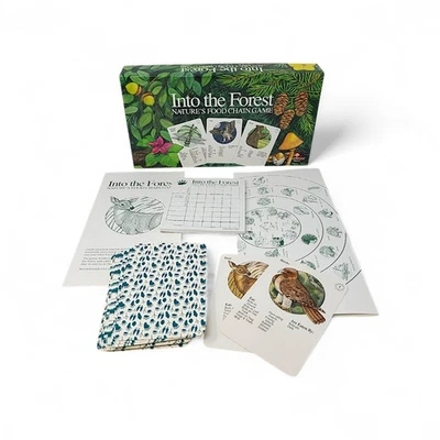 Into the Forest Nature’s Food Chain Card Game by Ampersand Press Complete EUC - Image 1 of 4