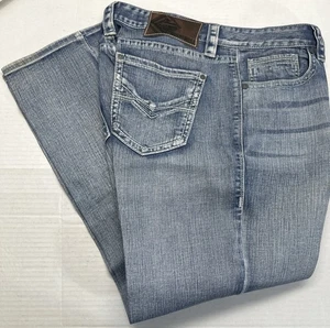 Rock & Roll Denim Jeans Men’s 33x30 Double Barrel Boot Cut Relaxed Bootcut Used - Picture 1 of 2