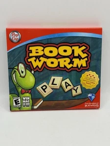 Book Worm By Pop Cap PC CD-ROM Software Videojuego Puzzle Computadora Windows Mac - Imagen 1 de 9