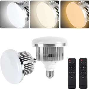 3000K-6500K LED Light Bulb With Remote Control Energy-saving Light  Studio - Picture 1 of 8