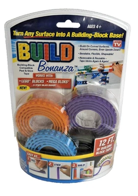 As Seen on TV - Build Bonanza Block Peel & Stick Tape for Building Blocks Toys - Image 1 of 3