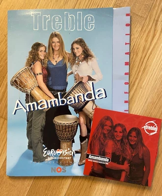 Eurovision 2006, Netherlands, Treble, "Amambanda", Promo+CD-Si - Bild 1 von 2