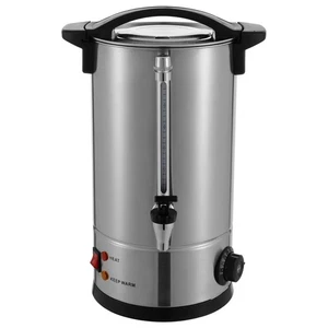 Urna de Café 25L/6.6Gal Comercial Eléctrica Acero Inoxidable Cafetera Oficina - Imagen 1 de 11