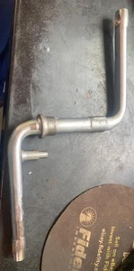 Manivela vintage de acero cromado NOS 5 1/2" - Imagen 1 de 4