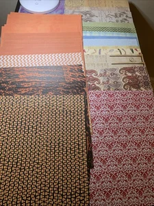 12x12 Scrapbook Paper Mixed Lot 50 Pages - Picture 1 of 6