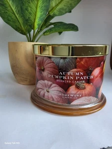Tarea por Slatkin & Co PARCHE DE CALABAZA DE OTOÑO 3- Mecha 14 0z Tarro Vela - Imagen 1 de 7