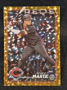 2024 Topps Serie 2 #548 NOELVI MARTE RC Lámina Naranja 60/299 Cincinnati Reds. - Imagen 1 de 2