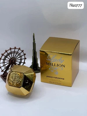 Lady Million Eau de Parfum 80ml Spray Brand New & Sealed Box