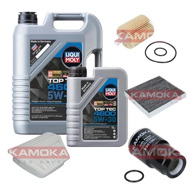 Inspektionspaket Liqui Moly Top Tec 4600 5W-30 6L für Toyota Verso 2.0 D-4D 2.2 - Bild 1 von 4