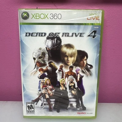 Dead or Alive 4 (NEW, SEALED) Xbox 360 - Image 1 of 4