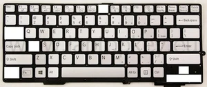 SO73 Touches pour clavier Sony Vaio SVE14 SVE14A SVE14112ELB SVE141C11L SVE141D1 - Picture 1 of 2