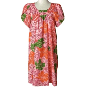 Vintage Hawaiian Reserve Floral Muumuu Dress 1XL Made in Hawaii - Picture 1 of 6