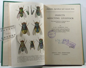 Insects Affecting Livestock by F H S Roberts 1952 Australian Agricultural series - Picture 1 of 19