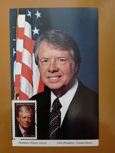 2025 President Jimmy Carter FDOI Maxi Card - Picture 1 of 1