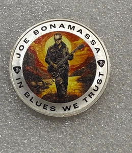 Moneta Argento 999 2023 Joe Bonamassa 1 oz edizione limitata In Blues We Trust # 34 / 200 - Foto 1 di 3