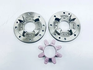 ROTEX 48 DF FLEXIBLE JAWS COUPLING W/ GGG DRIVING FLANGE CONNECTIONS 02048485001 - Picture 1 of 9