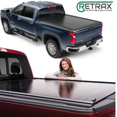 Cubierta Tonneau Retrax RetraxONE MX retráctil para Silverado Sierra HD cama de 6,7 pies Foto 1 de 4