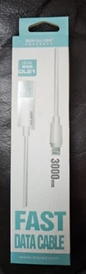 iphone 5s 3 Meter Lightning Kabel - Weiß  - Bild 1 von 3