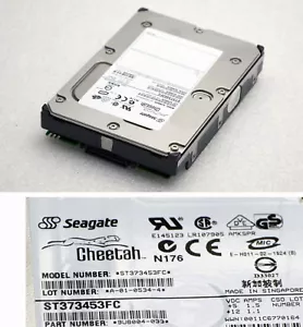 72gb 72 GB FC Fibre Channel Disc Seagate ST373453FC P/N 9U8004-033 HDD #FC3 - Picture 1 of 1