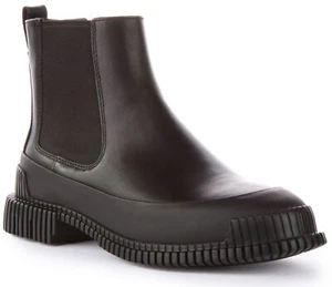 CAMPER Pix Grano Completo Cuero Eva Suela sin Cordones Botines en Negro Ru 4- 7 - Imagen 1 de 12