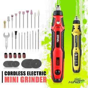 3.7V Power Rotary Cordlsess Mini Drill Grinder Muti-Tool Set w/47pcs Accessories - Picture 1 of 9