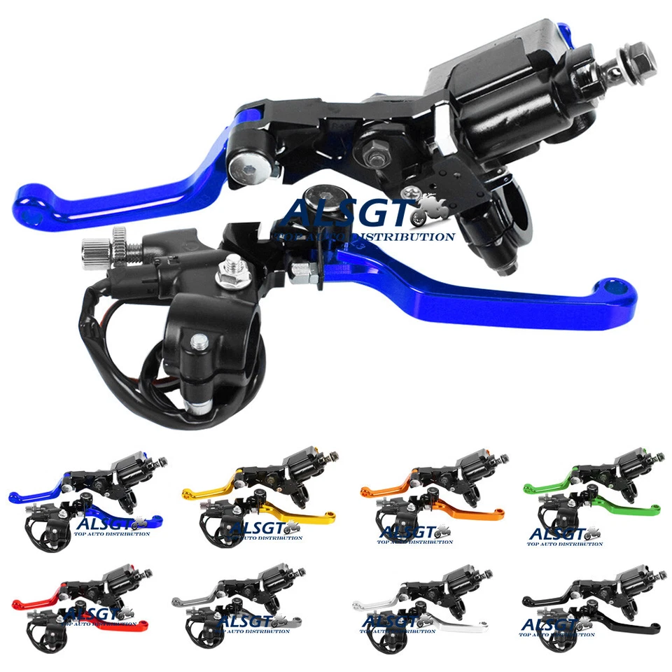 7/8" Brake Master Cylinder Reservoir levers Fit Yamaha YZ250F 2001-2015 14 13 12 — 第 1/4 张图片