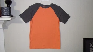 Urban Pipeline Boys Orange and Gray Short Sleeves T-Shirt Tee Size L Large 14/16 - Picture 1 of 11