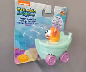 Baby Sharks Big Show Toy Speedy Sea Vehicle William Fish Pull Back & Let Go Neu - Bild 1 von 15
