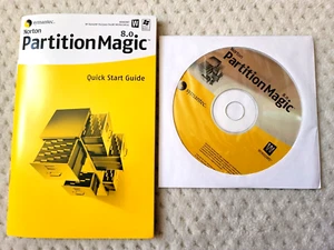Norton Partition Magic 8.0 Software Disc, Product Key & User Guide - Bild 1 von 1