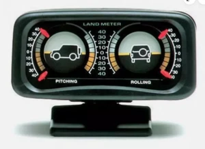 INCLINOMETRO FUORISTRADA JEEP PANDA 4X4 SUV RETROILLUMINATO 12 VOLT - Imagen 1 de 4