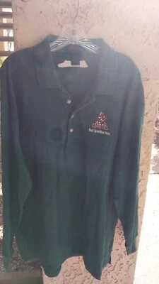 Phoenix/Arizona Coyotes Retro Logo Manga Larga Polo XL Verde Oscuro, Antigua Foto 1 de 4