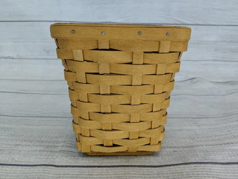 Longaberger 2004 American Cancer Society Basket 5.5W 4D 5.5H Cover