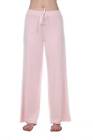 Pj Harlow Kimber Long French Terry Wide Leg Pant With Satin Stripes For Women
