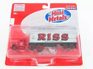 HO Scale CMW Mini Metals 31147 RISS HI R-190 Tractor w/ Aerovan Trailer Set - Picture 1 of 5