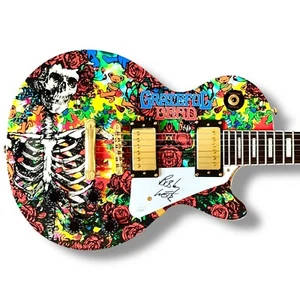 Guitare signée Bob Weir Custom Graphics JSA COA Grateful Dead & Company Bertha - Photo 1/5