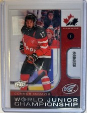 2015-16 Upper Deck Ice World Junior Championship Connor McDavid /699