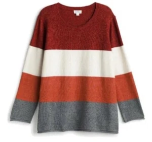 Market and Spruce Colorful Super Soft Sweater 2x - Picture 1 of 3