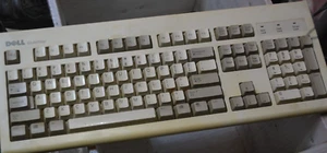 Vintage Dell Quietkey SK-1000REW Wired Keyboard Replacement keys & feet - Picture 1 of 1