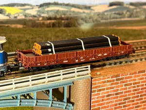 BRAWA Flachwagen 67000 Samms Samm DR Ladegut # TOP # Spur N 1:160 - Bild 1 von 7