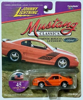 Mustang Johnny Lightning 94 BOSS Foto 1 de 4