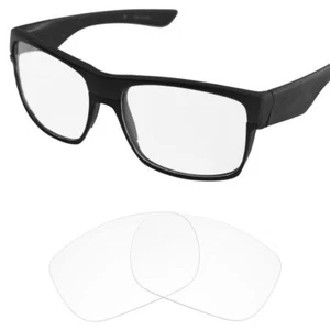 NEW HARD COATED ANTI REFLECTIVE CLEAR LENS FOR OAKLEY TWO FACE SUNGLASSES - Picture 1 of 6