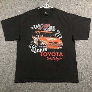 Tony Stewart NASCAR #20 T-shirt Chase Authentics Faded Black Adult XL