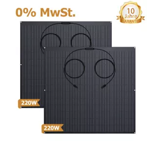 Lionshee Solarpanel Solarmodul 440W Modul Balkon Wohnmobil Camping 0% MwSt - Bild 1 von 14