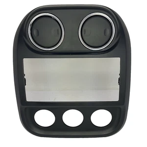 2010-2017 Jeep Patriot Radio Bezel Climate Control Dash Trim Vents Black OEM - Picture 1 of 15
