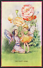Signed Rene Cloke Valentine’s #5375 Fairy Trying on “The Party Dress” - VG