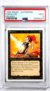 1994 MtG Magic the Gathering Revised Paralyze PSA 9 Mint *Only 9 Graded Higher* - Picture 1 of 4
