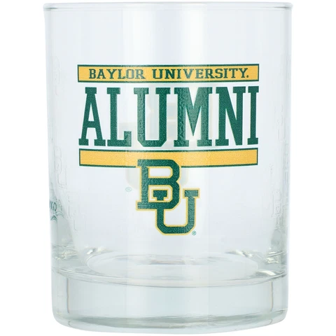 Baylor Bears 14oz. Repeat Alumni Rocks Glass Cover