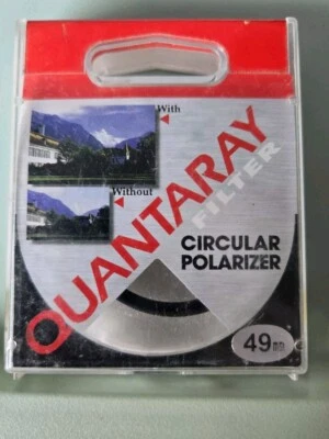 Quantaray 49mm Circular Polarizer Filter N - Image 1 of 2