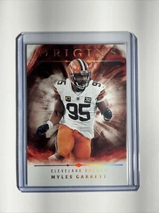 Juego base 2024 Panini Origins Myles Garrett #81 NFL Cleveland Browns - Imagen 1 de 2
